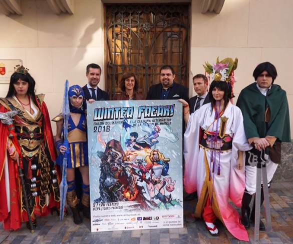 El salón del manga y la cultura alternativa de la Región ‘Winter Freak’ se celebra este fin de semana en Torre Pacheco