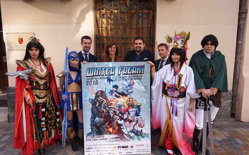 El salón del manga y la cultura alternativa de la Región ‘Winter Freak’ se celebra este fin de semana en Torre Pacheco
