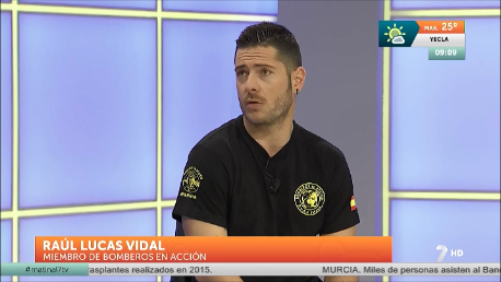 “Es totalmente necesario abstraerse de las emociones como bombero”