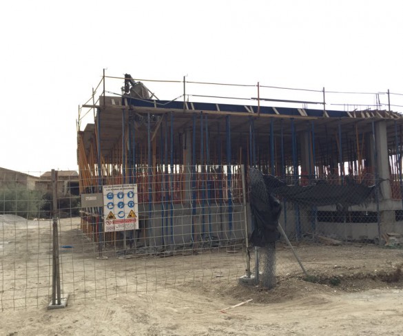 Fallece un trabajador de la construcción en una obra en Mahoya (Abanilla)
