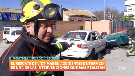El día a día de un bombero
