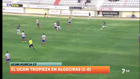 El UCAM pierde frente al Algeciras en el último minuto