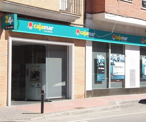 Detenido tras atracar un banco en Santomera a punta de pistola