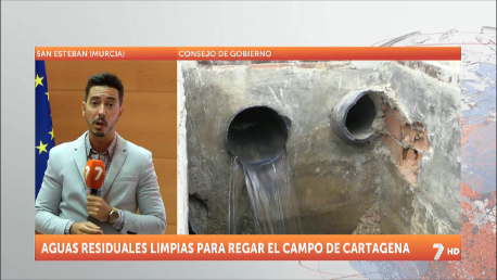 El Campo de Cartagena tendrá 2,7 hm3 más con un desvío de agua depurada