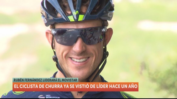 Rubén Fernández regresa a la Vuelta como líder de Movistar