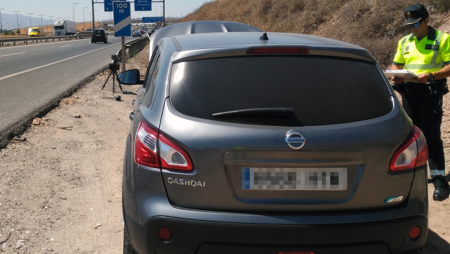 Detenido un joven por conducir a casi 180 km/h en el acceso a Cartagena