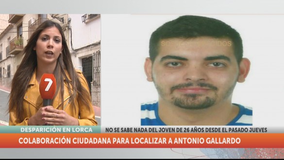 Buscan a un jóven desaparecido en Lorca que precisa medicación urgente