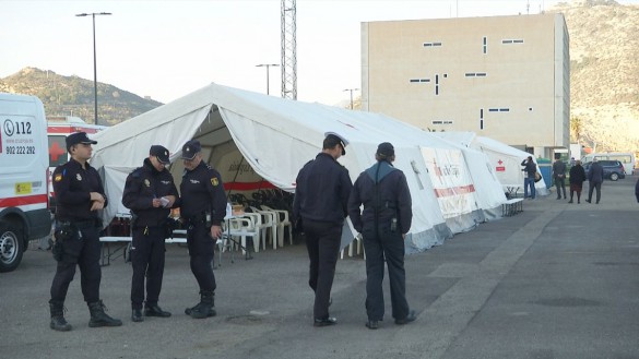 Una patera interceptada en la Región con ocho inmigrantes a bordo