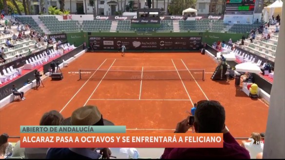 Carlos Alcaraz pasa a octavos en el Abierto de AndalucÃa y se enfrentará a Feliciano López