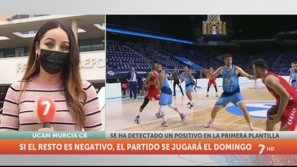 Detectado un positivo en la plantilla del UCAM Murcia CB