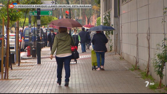 El temporal trae lluvias fuertes al litoral y nieve al Noroeste de la Región