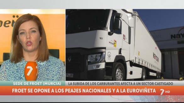 Los peajes en autovÃas ponen en pie de guerra a los transportistas de la Región