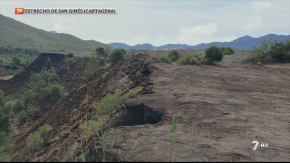 La UPCT ensaya la recuperación de suelos mineros mediante un microorganismo