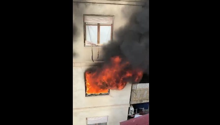 Afectadas cuatro personas en el incendio de una vivienda de Abarán