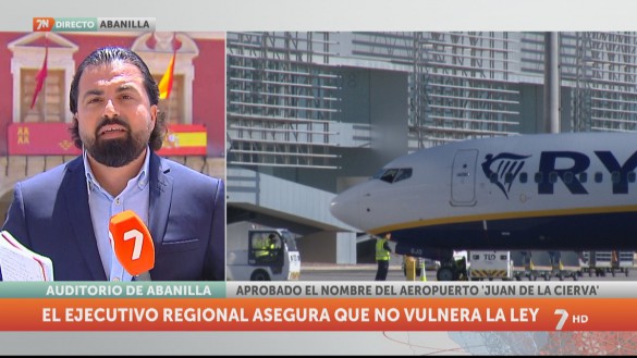 El Gobierno regional aprueba la denominación Juan de la Cierva para el Aeropuerto Internacional
