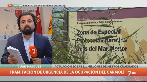 La Comunidad declara de “urgente necesidad” la ocupación del humedal de El CarmolÃ