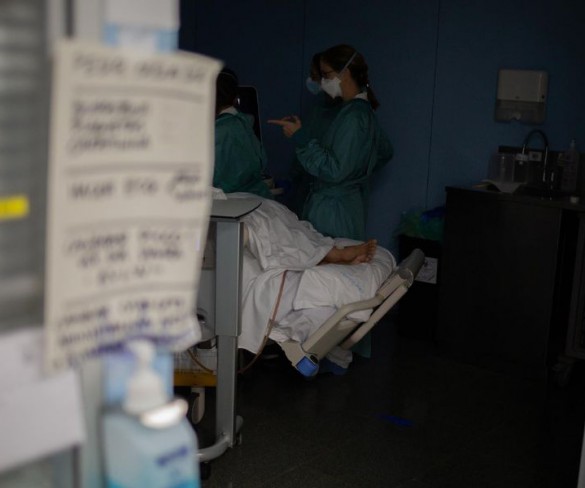 Se dispara el número de hospitalizados por coronavirus en la Región